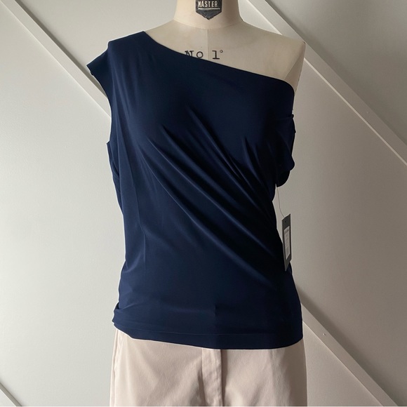 Norma Kamali Drop Shoulder Sleeveless Top - XXS - Picture 3 of 12